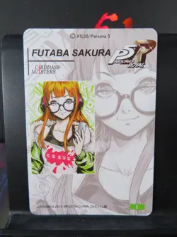 Futaba Sakura Persona 5 Art Card Rare Holo Collectible Video Game Character CCG - Image 3