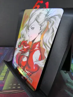 Ann Takamaki Persona 5 Art Card Rare Holo Collectible Video Game Character CCG - Image 2