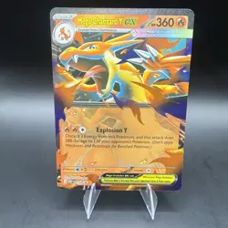 Mega Charizard Y EX 030 MEP Mega Evolution Holo Promo Ultra Rare Pokemon Card NM - Image 1