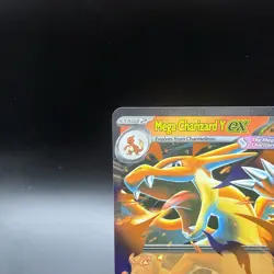 Mega Charizard Y EX 030 MEP Mega Evolution Holo Promo Ultra Rare Pokemon Card NM - Image 3