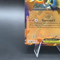 Mega Charizard Y EX 030 MEP Mega Evolution Holo Promo Ultra Rare Pokemon Card NM - Image 5
