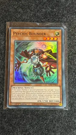 LED7-EN032 Psychic Bounder Super Rare Unlimited Edition Yugioh NM Near Mint - Image 1