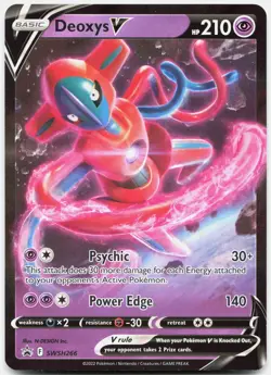 Deoxys V Promo SWSH: Sword & Shield Promo Cards SWSH266 NM - Image 1