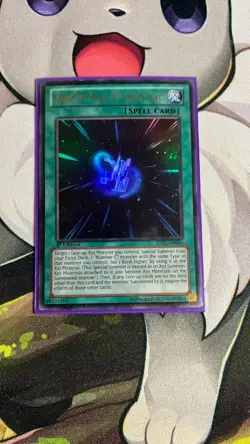 YUGIOH RANK-UP-MAGIC NUMERON FORCE ULTRA RARE JOTL-EN059 1ST EDITION - Image 1