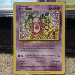 Mr. Mime 013/034 Trading Card Game Classic Holo x2 - Image 1