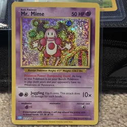 Mr. Mime 013/034 Trading Card Game Classic Holo x2 - Image 4