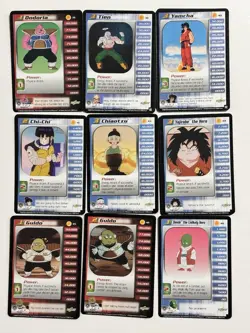 Dragon Ball Z Frieza Saga 2000 C/UC/Rare Card Lot (445) - DBZ Score - No UR/Foil - Image 5