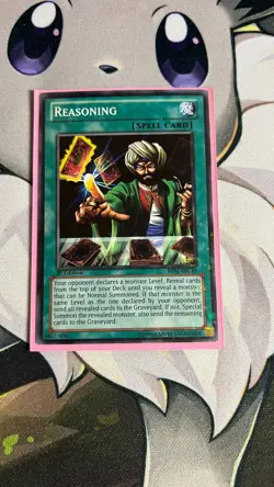 Reasoning - BP02-EN139 - Mosaic Rare - 1st Edition NM YuGiOh! Battle Pack 2 - Image 1
