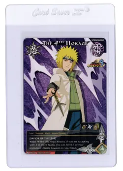 The 4th Hokage Ultimate Ninja Storm 3 Promo card PR -096 CCG SDCC B no play - Image 1