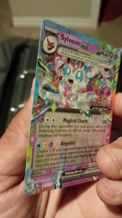 Sylveon ex - (Prismatic Evolutions Stamp) 041/131 Miscellaneous Cards & Products - Image 2