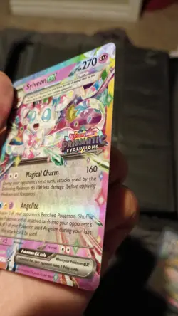 Sylveon ex - (Prismatic Evolutions Stamp) 041/131 Miscellaneous Cards & Products - Image 3