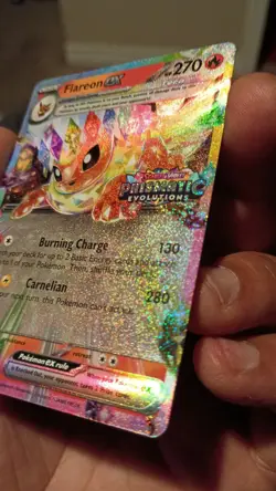 Flareon ex - (Prismatic Evolutions Stamp) 014/131 Miscellaneous Cards & Products - Image 3