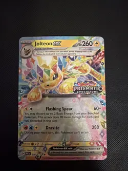 Jolteon ex - (Prismatic Evolutions Stamp) 030/131 Miscellaneous Cards & Products - Image 1