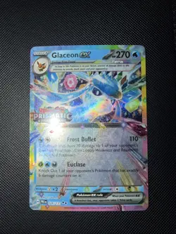 Glaceon ex - (Prismatic Evolutions Stamp) 026/131 Miscellaneous Cards & Products - Image 2