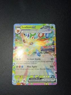 Leafeon ex - (Prismatic Evolutions Stamp) 006/131 Miscellaneous Cards & Products - Image 2