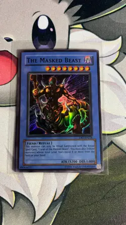 The Masked Beast - DB1-EN214 - Super - Yugioh NM - Image 1