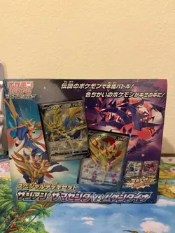 Pokemon Card Special Deck Set Zacian Zamazenta vs Eternatus Factory Sealed Japan - Image 1