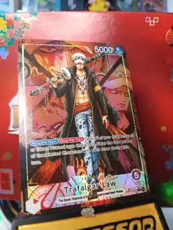 One Piece TRAFALGAR law CUS ART ONE PIECE Ccg Card Game NM FOILED NOT LUFFY - Image 2