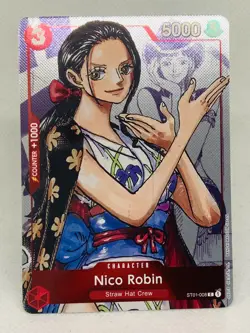 Nico Robin ST01-008 One Piece Premium Collection 25th Promo Card English - Image 1