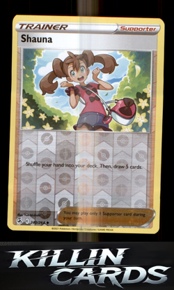 Shauna 240/264 Pokemon Uncommon SWSH08: Fusion Strike Card NM - Image 1