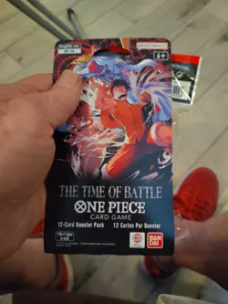 One Piece CCG OP-16 The Time Of Battle Sleeved Booster 3 Pack Lot New Sealed Tcg - Image 3