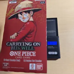 One Piece TCG OP-13 CARRYING ON HIS WILL Sleeved Booster Pack - Heavy - 37.82g - Image 1