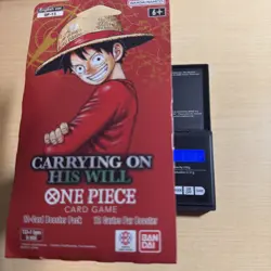 One Piece TCG OP-13 CARRYING ON HIS WILL Sleeved Booster Pack - Heavy - 37.82g - Image 3