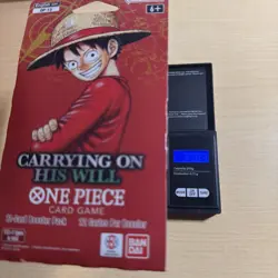 One Piece TCG OP-13 CARRYING ON HIS WILL Sleeved Booster Pack - Heavy - 37.82g - Image 4