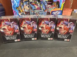 One Piece OP-16 The Time Of Battle Double Pack Set Vol 11 Factory Sealed Lot Of4 - Image 1