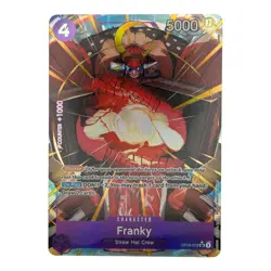 One Piece OP09-072 Franky Alt Art SR EN NM - Image 1