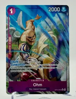 Ohm OP15-061 One Piece Alt Art - Adventure on Kami's Island - Image 1