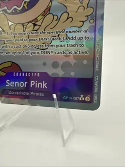 Senor Pink OP10-067 Alt Art R Royal Blood One Piece TCG English - Image 5