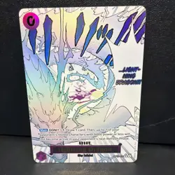 One Piece Lightning Dragon R OP15-077 Alt Art Adventure On Kami's Island Holo - Image 1