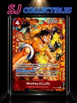 Monkey D. Luffy Alt Art OP16-015 One Piece The Time of Battle English - Image 1