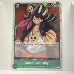 Monkey.D.Luffy ST16-005 Pirate Foil The Best Vol 2 One Piece PRB-02 Near Mint NM - Image 1