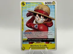 One Piece Monkey D. Luffy P-106 Promo (Tournament Pack 2026 Vol. 2) English NM - Image 1