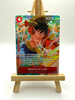 One Piece TCG Monkey.D.Luffy (Alternate Art) OP12-015 Legacy Of The Master Foil - Image 1
