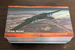 2002 Star Wars Attack of the Clones COMPLETE 80 Card Base Set + Promo Card P1 - Image 1