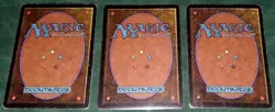 Lot of 3 Rainbow Vale MP Fallen Empires Rare MTG Magic The Gathering - Image 2