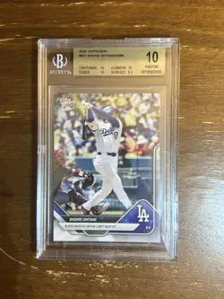 2025 TOPPS NOW /52589 #527 SHOHEI OHTANI BGS 10 - Image 1