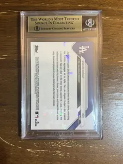 2025 TOPPS NOW /52589 #527 SHOHEI OHTANI BGS 10 - Image 2