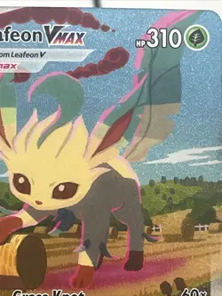 Leafeon VMAX 205/203 Evolving Skies Secret Rare Holo Full Art English HP310 - Image 1