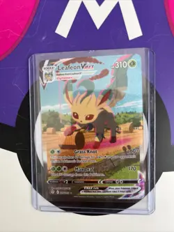 Leafeon VMAX 205/203 Evolving Skies Secret Rare Holo Full Art English HP310 - Image 3