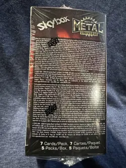 2021-22 Upper Deck Skybox Metal Universe Hockey 5-Pack Blaster Box - Image 4