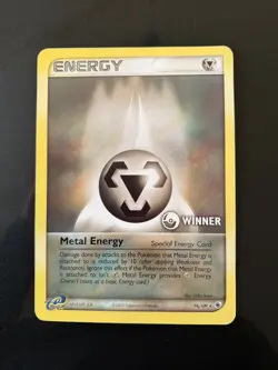 Pokemon 2003 Winner Jumbo energy cards - Image 4