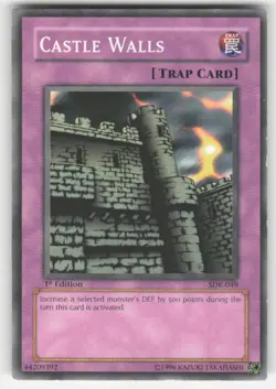 Castle Walls Common Starter Deck: Kaiba SDK-049 1ST ED LP - Image 1