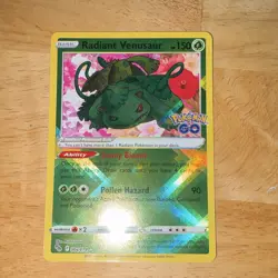Pokemon TCG Radiant Venusaur Card 004/078 NM/Mint Condition - Image 1