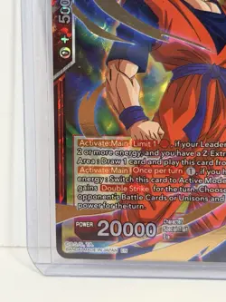 Dragon Ball Super SS Son Gohan, Self-Taught Truth Holo Playing Card BT23-011 SR - Image 5