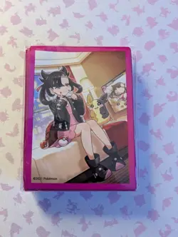Pokemon TCG Marnie Premium Tournament Collection Card Sleeves 65 Sleeve Pack NEW - Image 1
