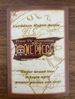 Old ONE PIECE Ace Trading Card Ace - Image 2
